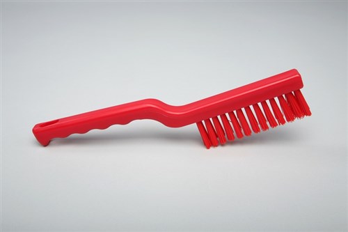 HCS visborstel 275 x 20 mm hard rood