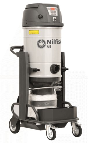 Nilfisk S3 GU FM AU 3000W D460 Ø 70  zonder klopfilter