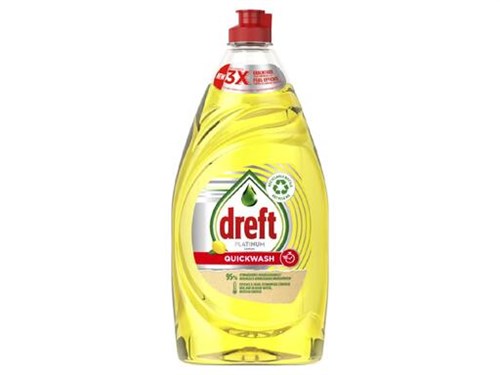 DREFT Platinum handafwasmiddel Quickwash Lemon 8x780ml