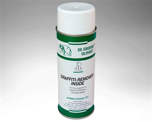 Groene Olifant Inside Spuitbus Graffitiremover