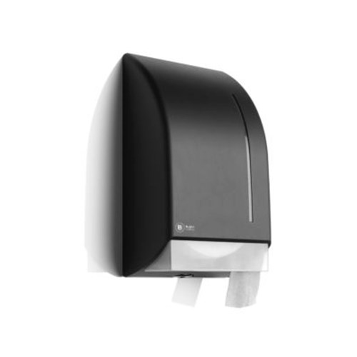 BlackSatino Jumbo toiletrol dispenser zwart