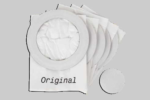 Nilfisk Stofzak GD10 set 5 stuks met voorfilter