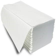 Handdoekjes Z-vouw, 2-laags, cellulose, wit,