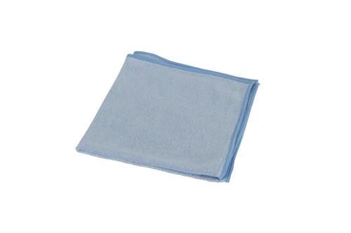 Heavy duty microvezeldoek blauw 40x40cm