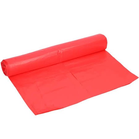 Afvalzak 70x110 T25 Rood (15 rol x 20 stuks)