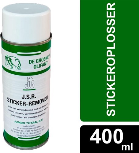 Groene Olifant J.S.R. Spuitbus Stickerremover