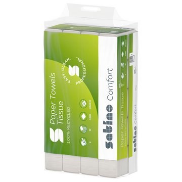 Satino Comfort handdoekpapier interfold 20,6x32cm W-vouw