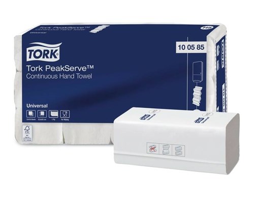 Tork PeakServe® Continu™ Handdoek, 1-laags, wit