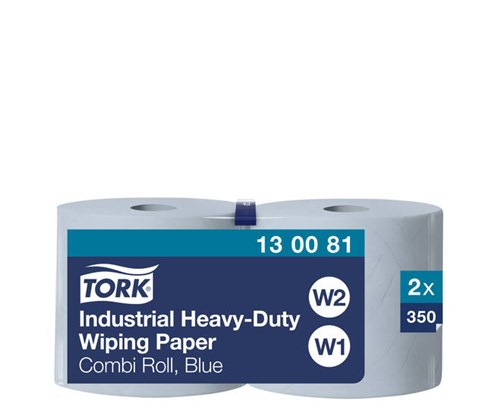 Tork Industrial Heavy-Duty Combi Rol Poetspapier, 3-laags