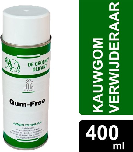 Groene Olifant Gumfree Kauwgum remover