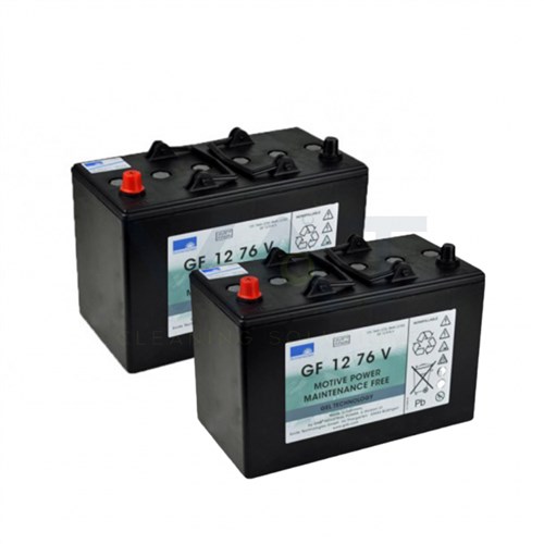 Cleanfix gel batterijen 12V/76Ah