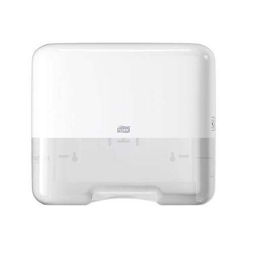 Tork Z-vouw/C-vouw Mini Handdoek Dispenser, wit, kunststof