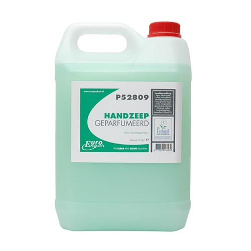 Euro Office Handzeep de luxe, groen (5 liter)