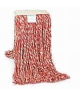Mop met band 450 gram rood/wit