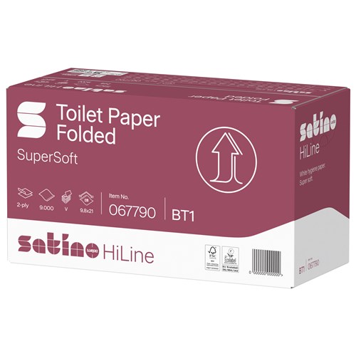 Satino HiLine TPfold gevouwen toiletpapier 2 laags