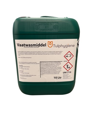 Tulp vaatwasmiddel chloorhoudend