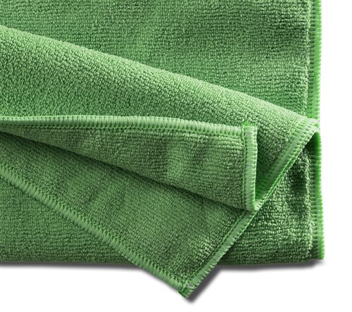 Professionele microvezeldoek groen 40x40cm 300gsm