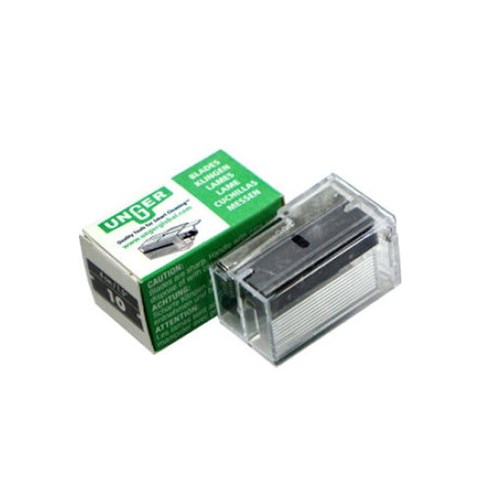 Unger Carbonstaal glasschrapermessen 4 cm 10 stuks