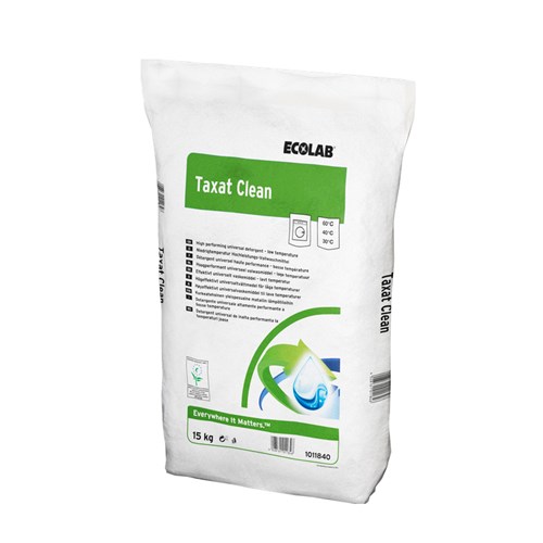 Ecolab Taxat Clean universeel waspoeder (1 x15 kg)