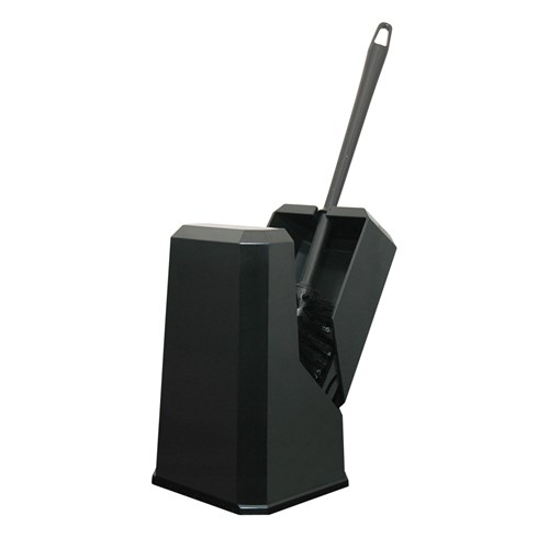 Toilet garnituur gesloten abs mat zwart