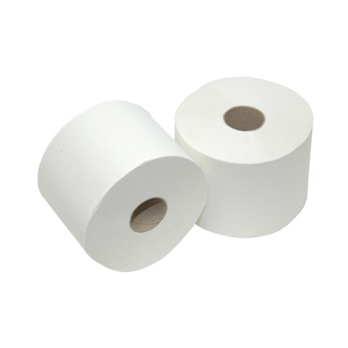 Compact toiletpapier rec. wit 1 laags, 150 meter