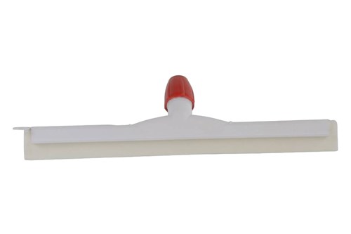 Kunststof vloertrekker 35 cm wit synthetisch rubber