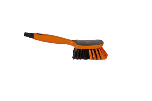 OrangeBrush Handborstel korte steel 290 mm harde vezel,