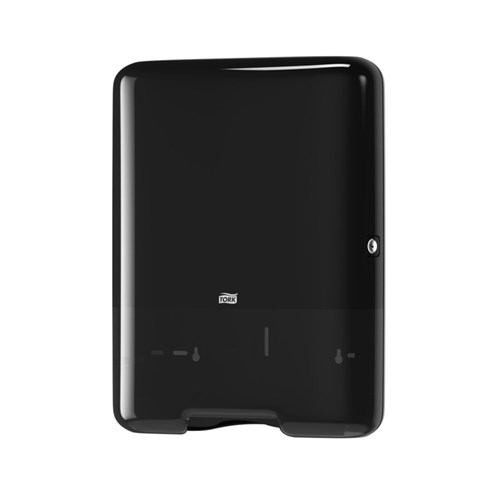 Tork Z-vouw/C-vouw Handdoek Dispenser, zwart, kunststof