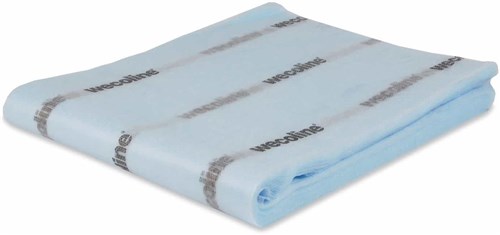 Stofwisdoek olie-geïmpregneerd PP 35 gram blauw