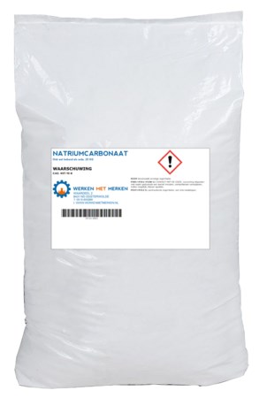 Natriumcarbonaat zak a 25kg