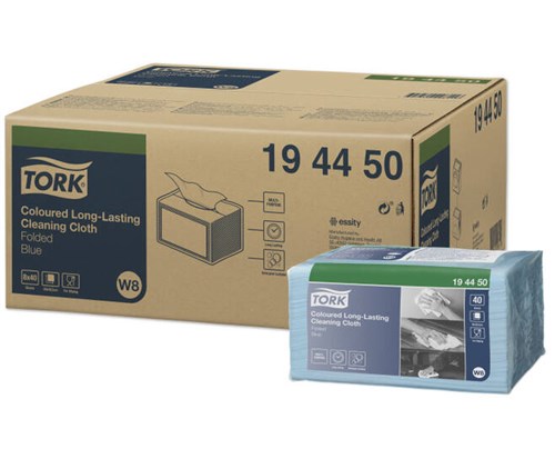 Tork Coloured Long Lasting Gevouwen Reinigingsdoek, 1-laags