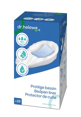 Dr.Helewa bedpan opvangzak met absorberende inlegger 600ml