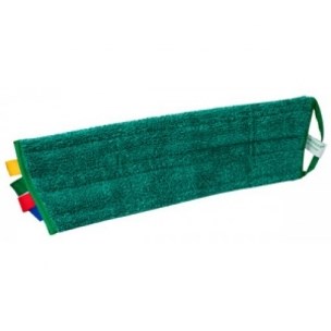 Greenspeed TwistMop 45cm microvezel vlakmop Velcro groen