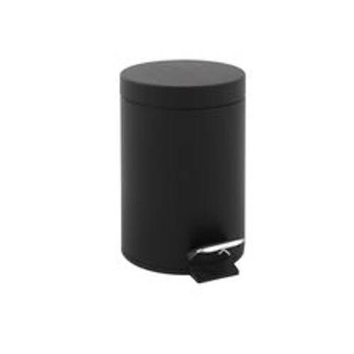 Pedaalemmer 5 liter zwart