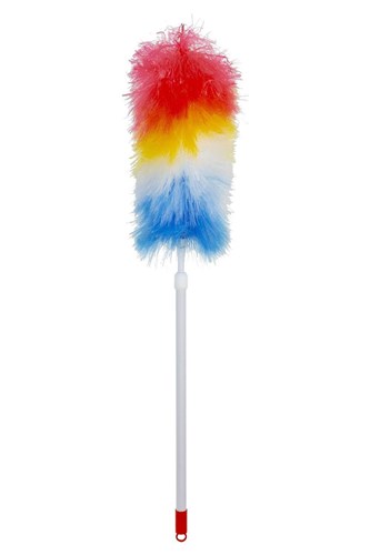 Plumeau kunstvezel 110 cm telescoopsteel