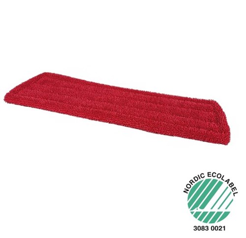 Microvezel vlakmop rood 45 cm (5 stuks)