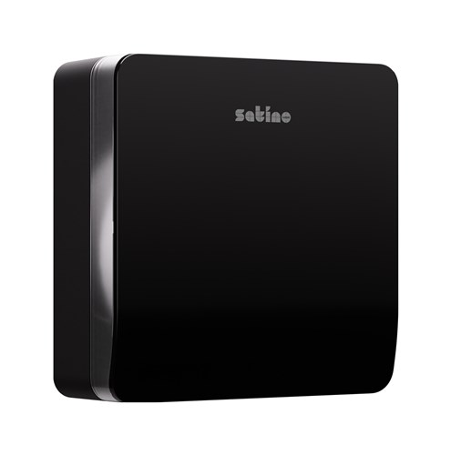 Hyginity Jumbo Maxi Toilet Paper Dispenser L (black)