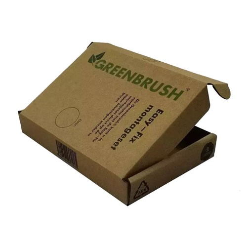 Greenbrush Backplate easyfix, zwart