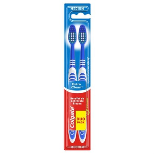 COLGATE Tandenborstel Extra Clean Duo
