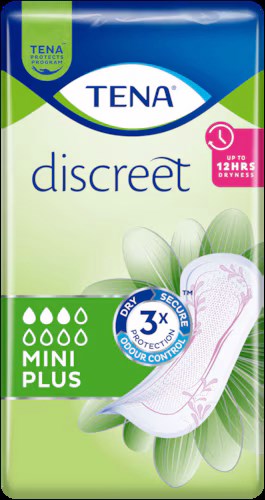 oud TENA Discreet Mini Plus (6x20p)