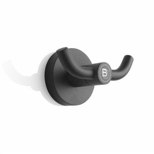 BlackSatino Kledinghaak zwart