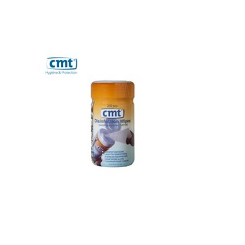 CMT Desinfectie doekjes, wit, 200 doekjes