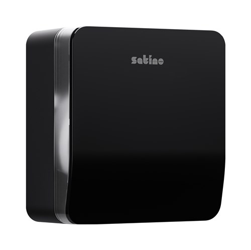 Hyginity Jumbo Mini Toilet Paper Dispenser S (black)