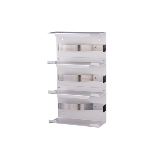 MediQo-line Handschoendispenser trio aluminium