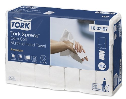 Tork Xpress® Extra Zachte Multifold Handdoek Premium