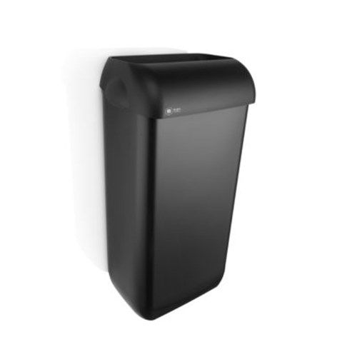 BlackSatino Afvalbak 23 liter zwart