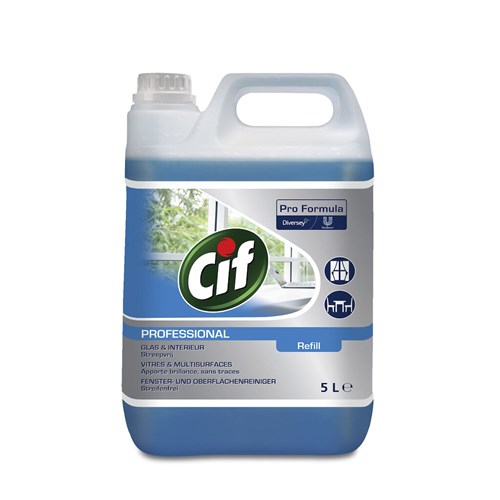 Cif Pro Formula Glas & Interieur Reiniger 2x5L