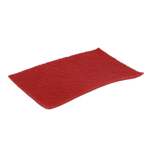 Schuurvlies rood 230x150x8 mm 10 stuks