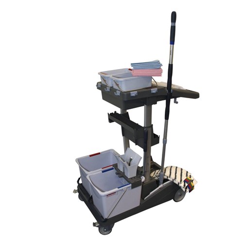 Vileda Voleopro werkwagen compleet - gerecycled