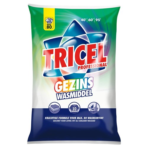 TRICEL Gezinswasmiddel 10kg